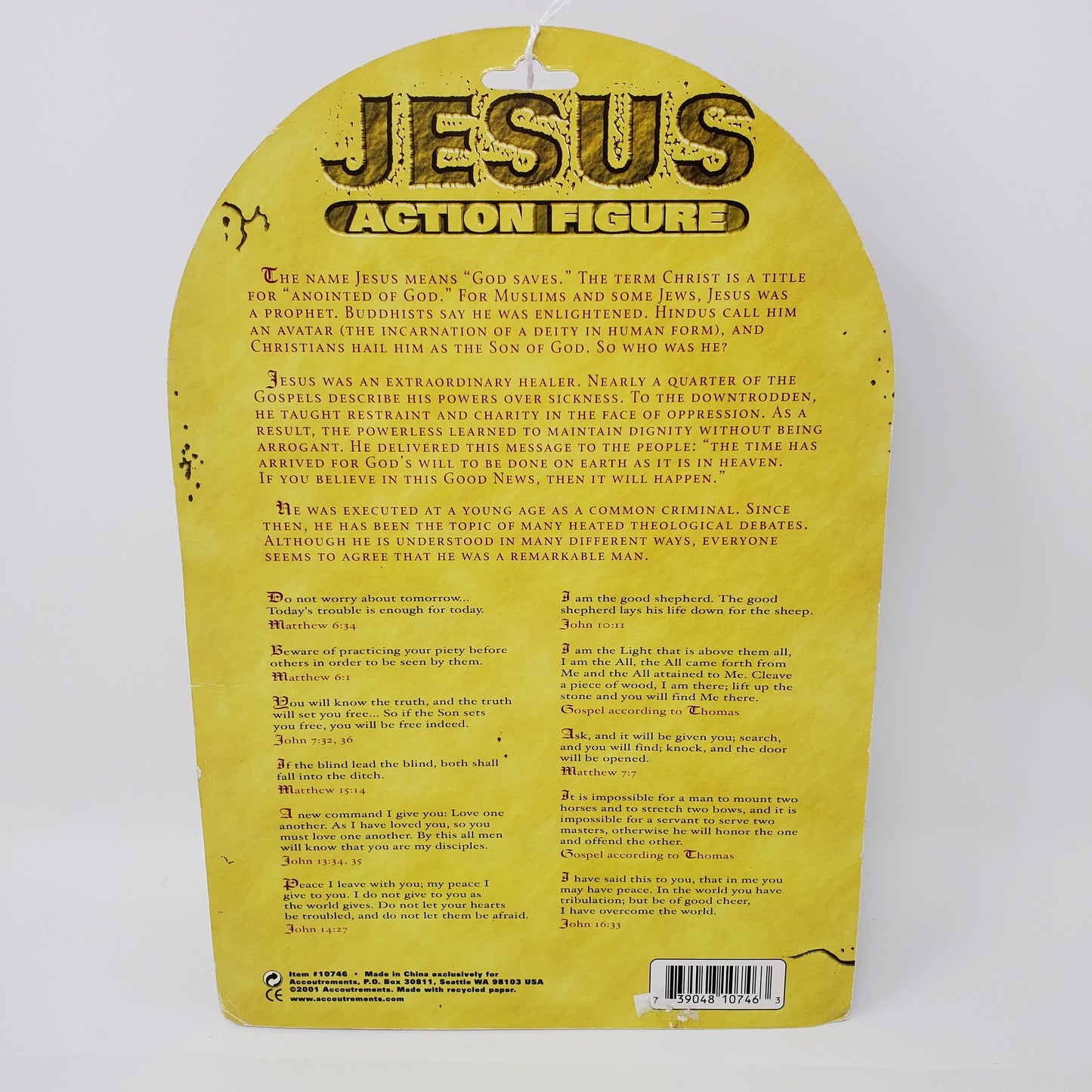 5" Jesus Action Figure by  Accountrements