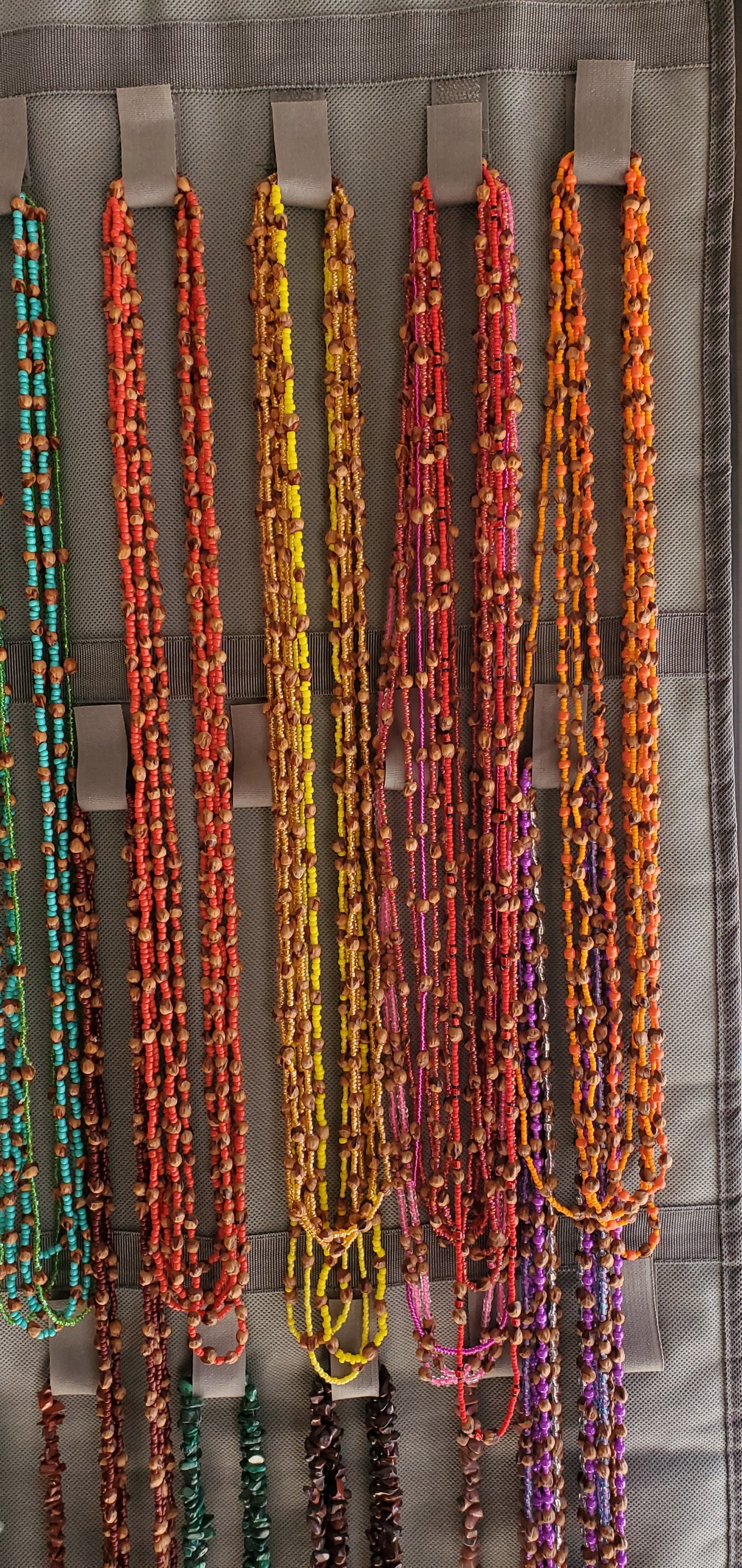 Navajo Elder Made Juniper Bead Necklace