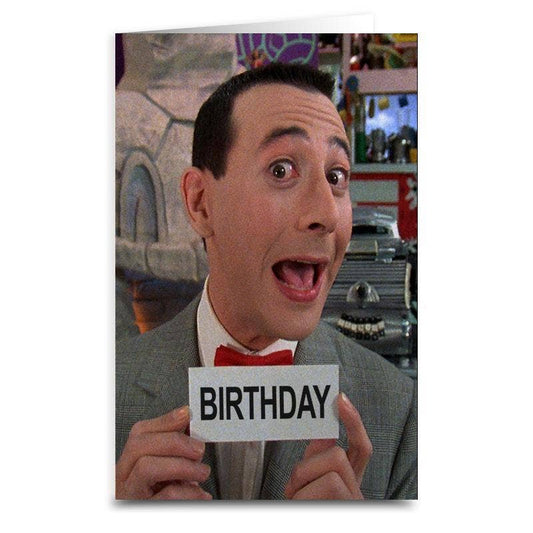 The Word of the Day is "Birthday" Greeting Card: Card & Envelope Only
