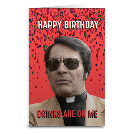 Jim Jones Birthday Greeting Card: Card & Envelope Only
