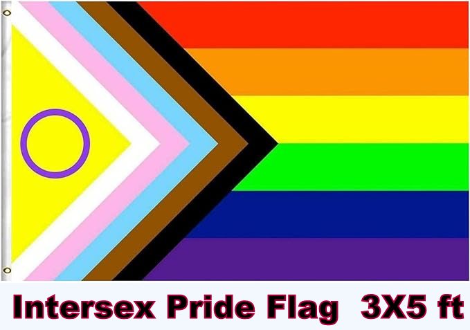 Intersex Pride Flag    3ft X 5ft