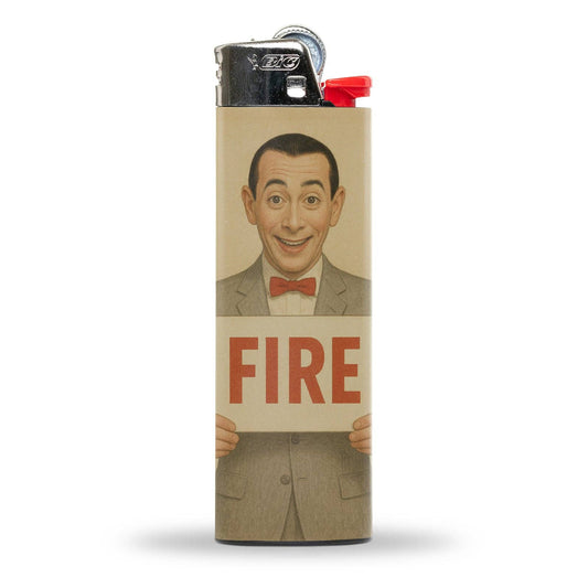 Pee Wee Herman Lighter "Word of the Day Fire"