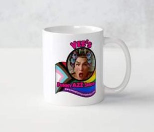 Vees Funky AZZ Mugs