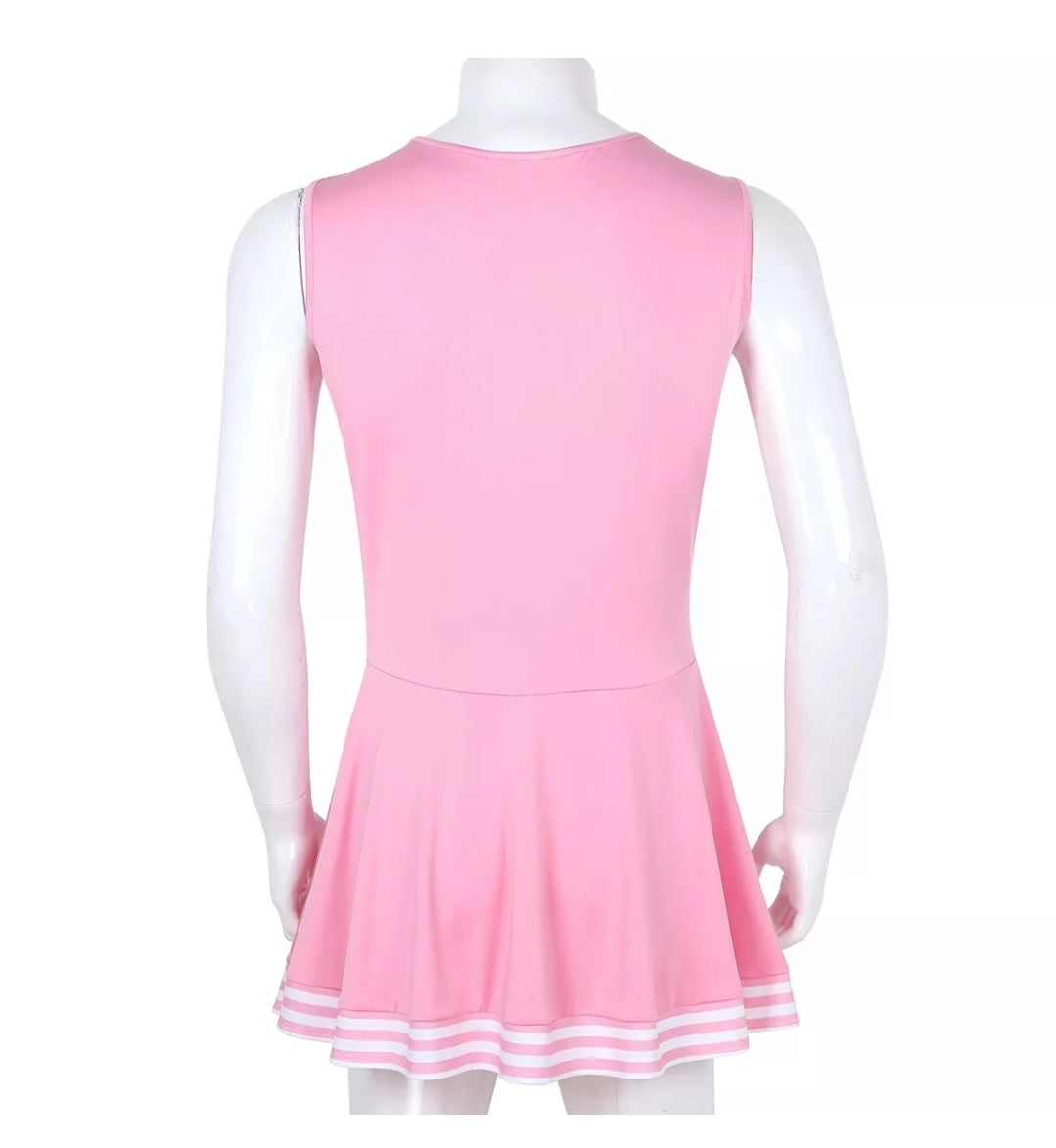 Mens Pink Cheerleading Outfit XL