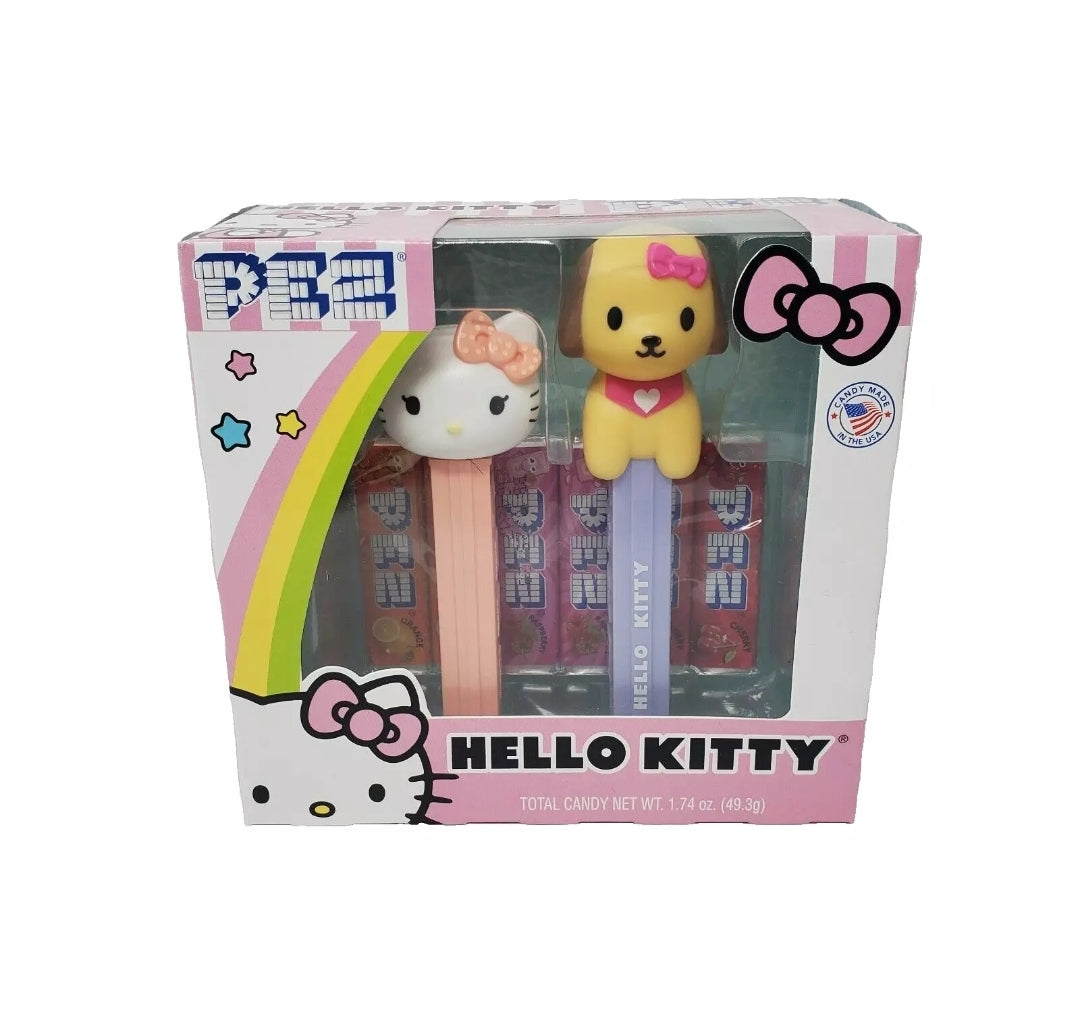 Hello  Kitty PEZ Gift set Hello Kitty and Puppy 2023