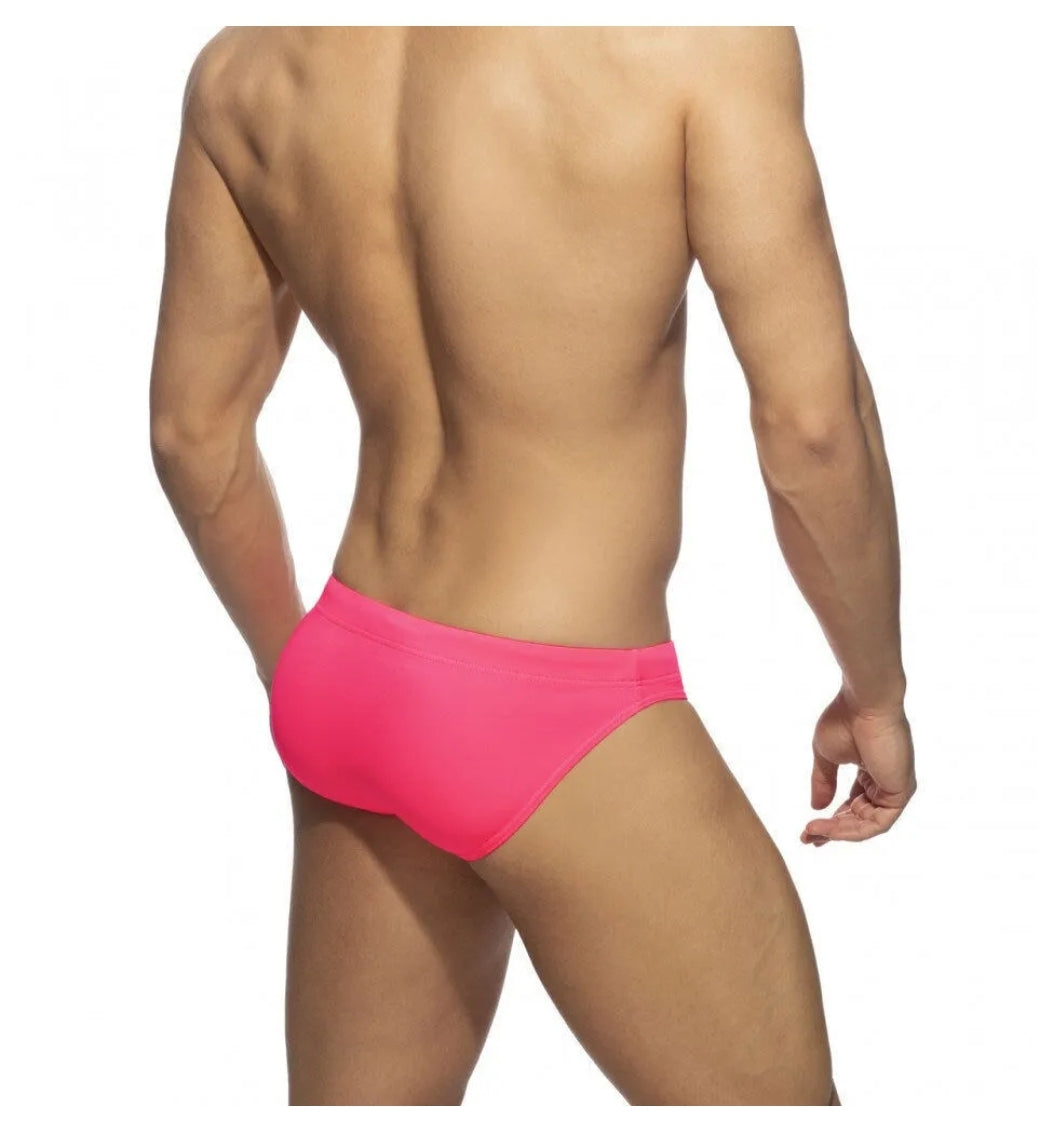 Mens Pink Brief Swimsuit fits 32-38