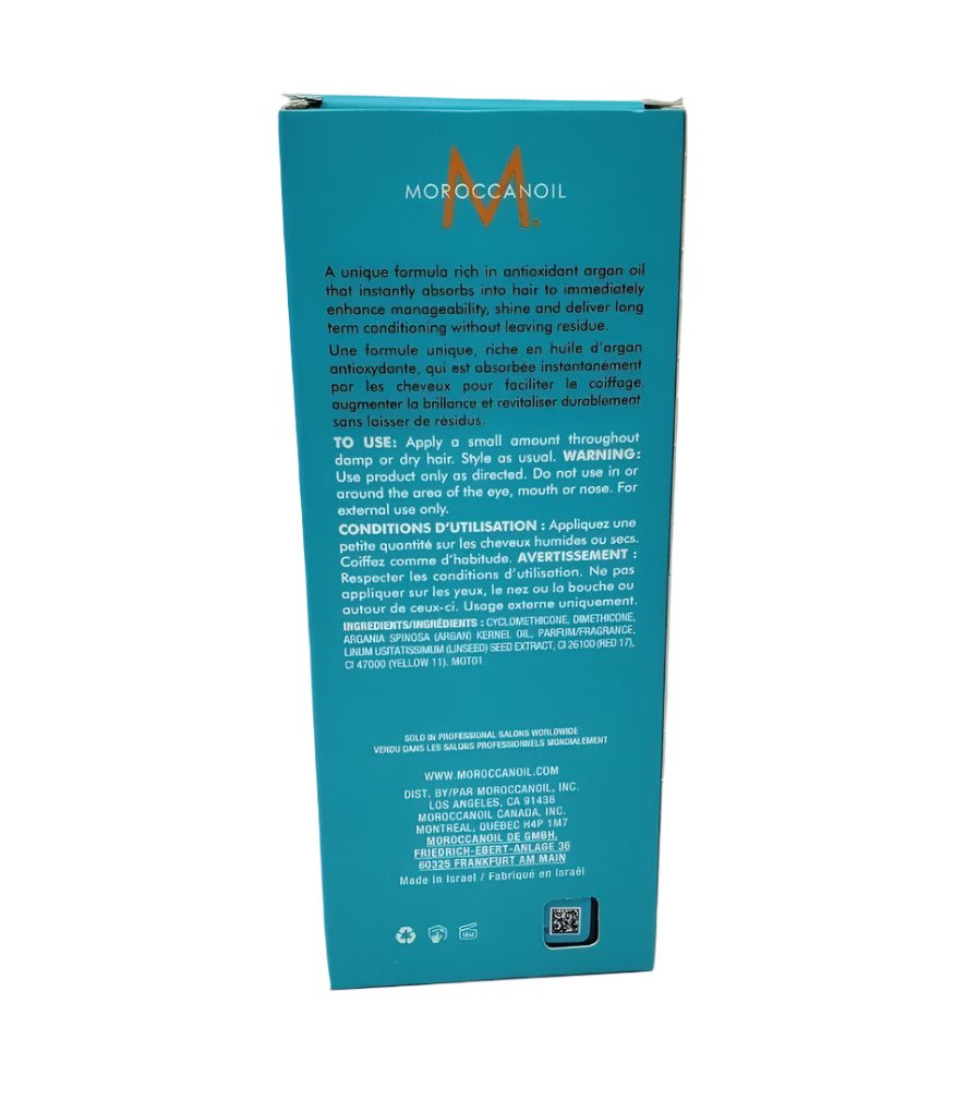 Moroccan Oil Hair Treatment 3.4 oz 100 ml