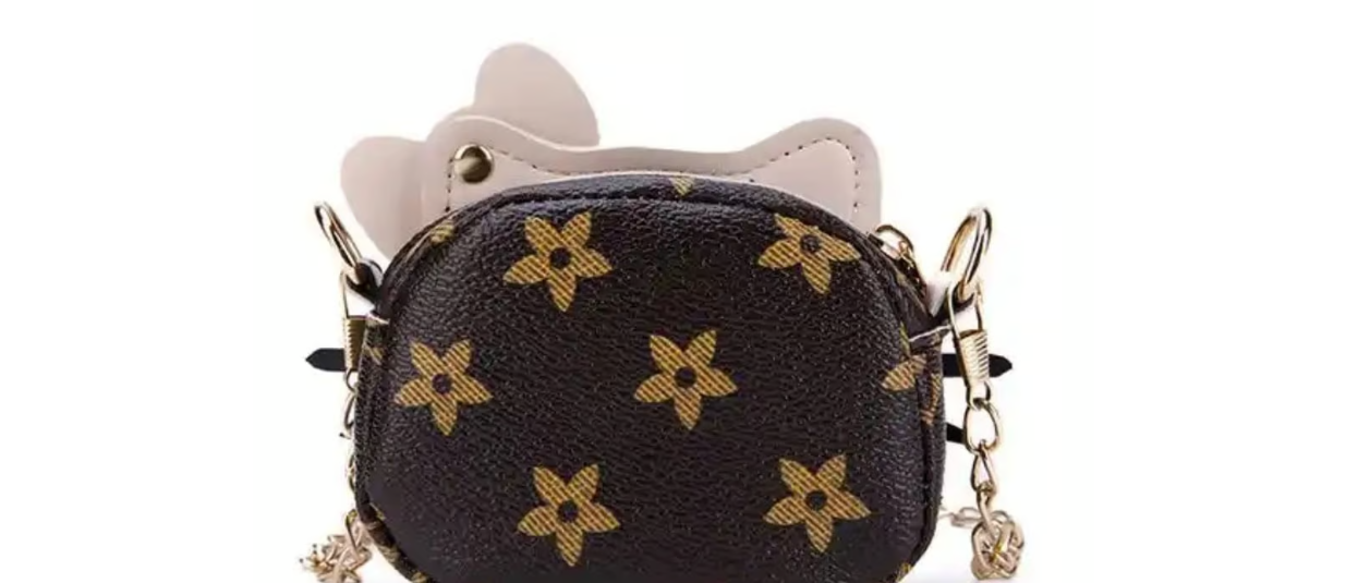 Hello Kitty Cute Mini 4" Lipstick Crossbody  Purse