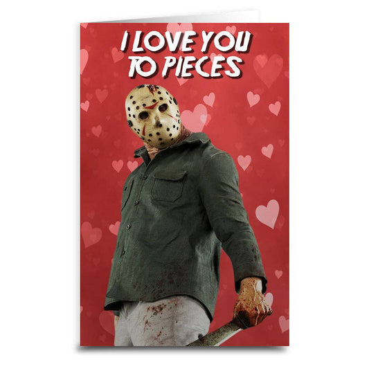I Love You to Pieces Greeting Card: Card & Envelope Only