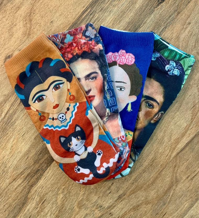 Frida Kahlo Ankle Socks