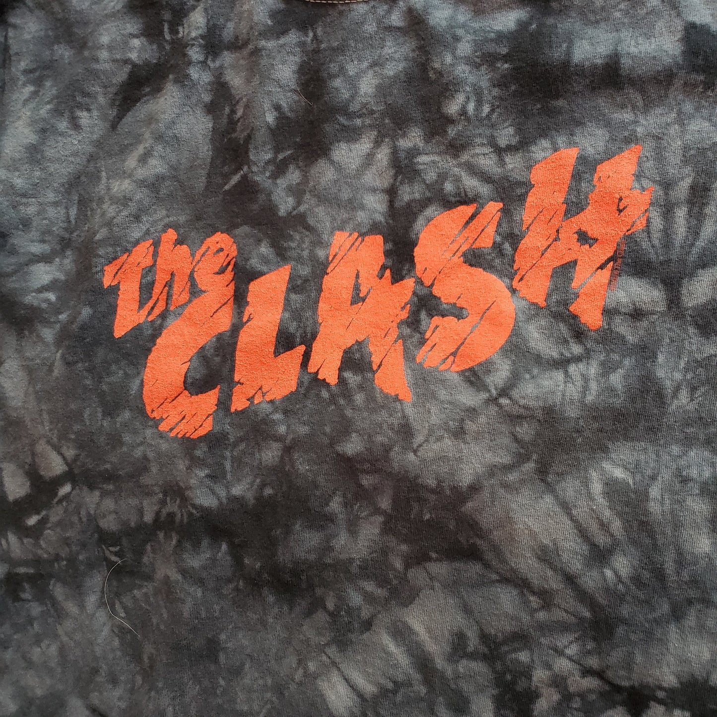 "The Clash" tie dye print Medium T-shirt