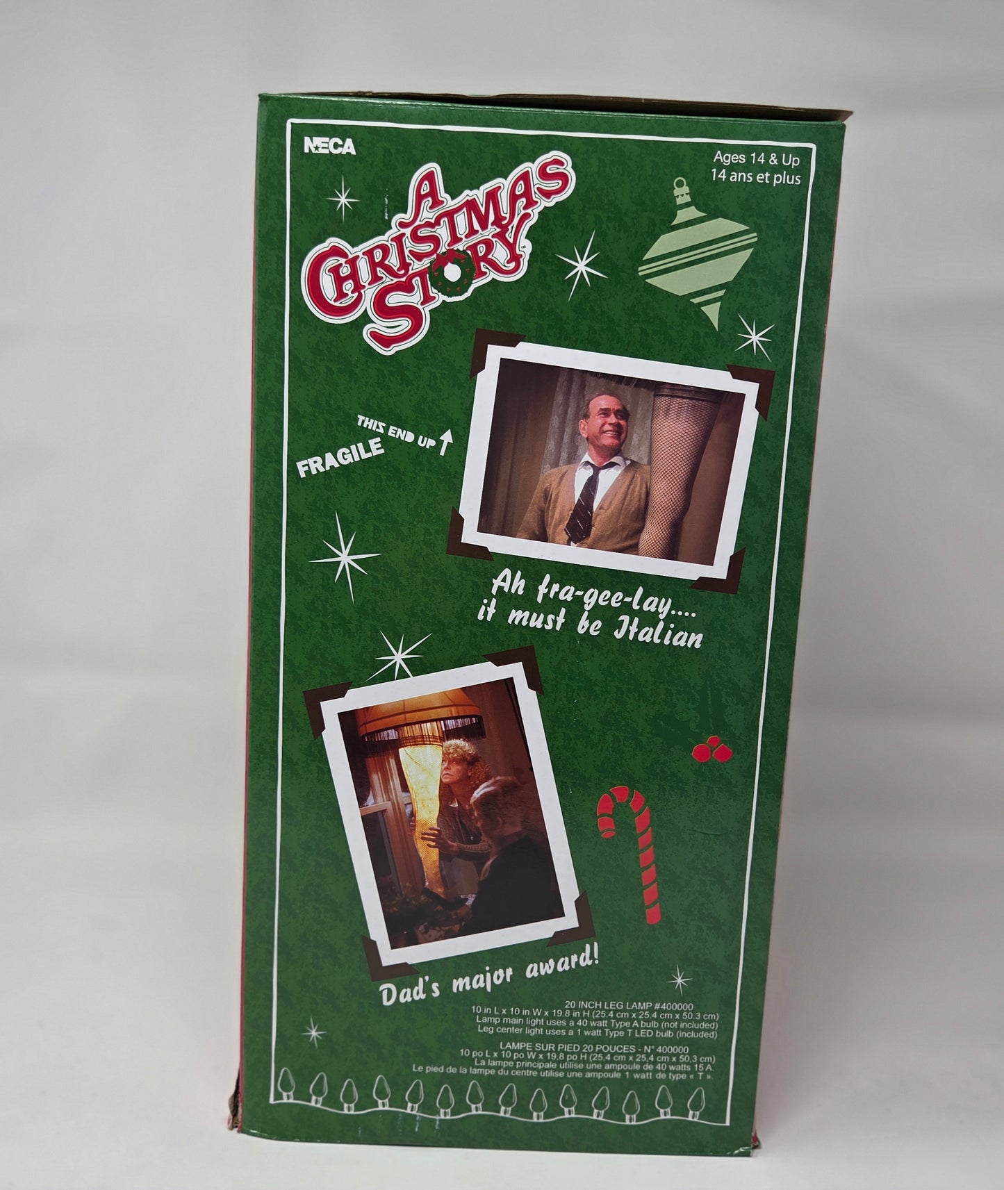 A Christmas Story Leg Lamp by NECA 20" replica