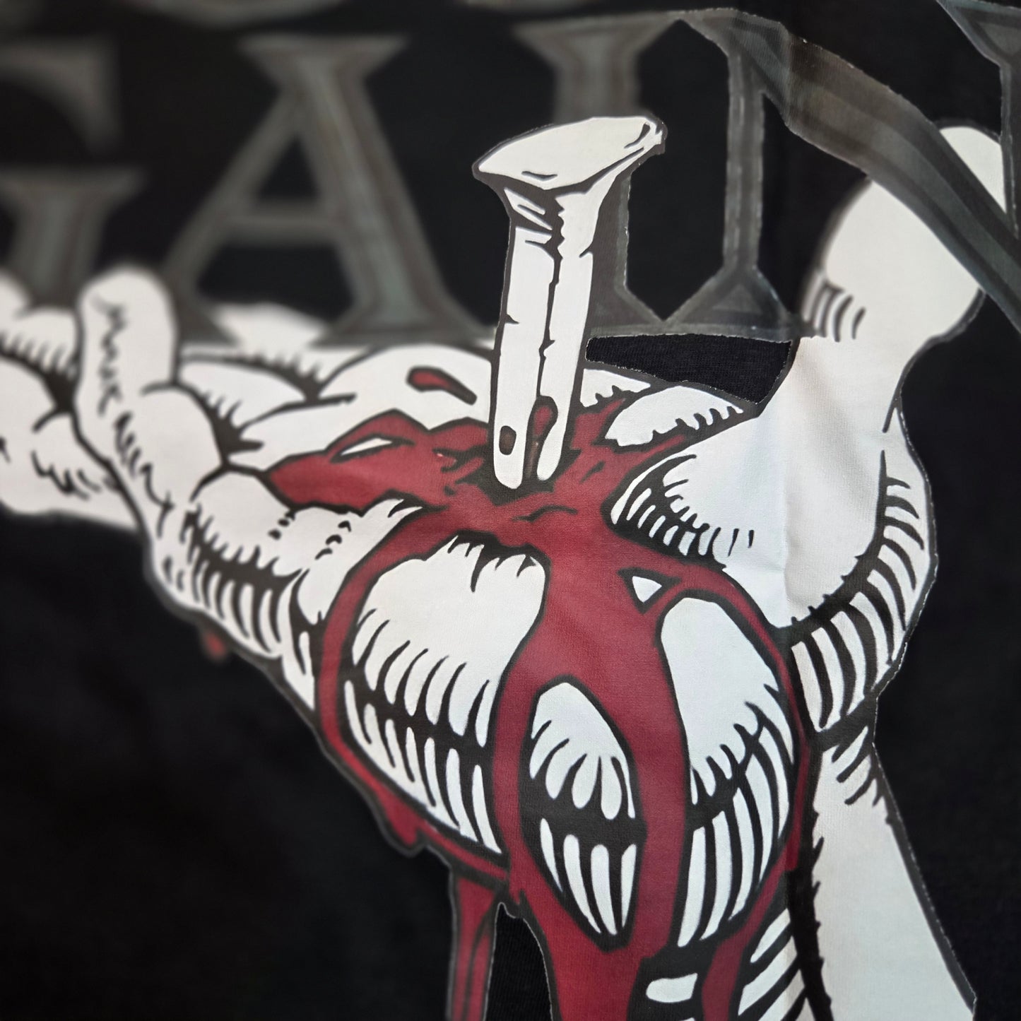 "Lord's Gym-His Pain Your Gain" Black XL T shirt