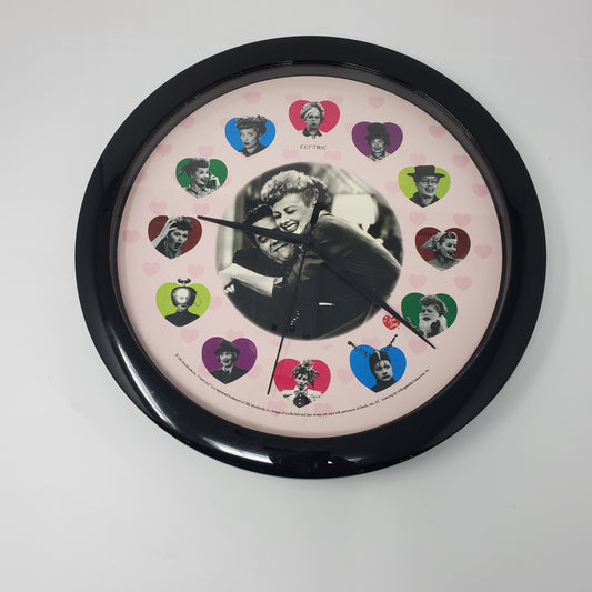 I Love Lucy Wall Clock -Collectible w Ricky Ricardo
