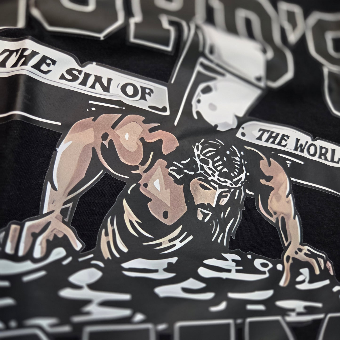 "Lord's Gym-His Pain Your Gain" Black XL T shirt