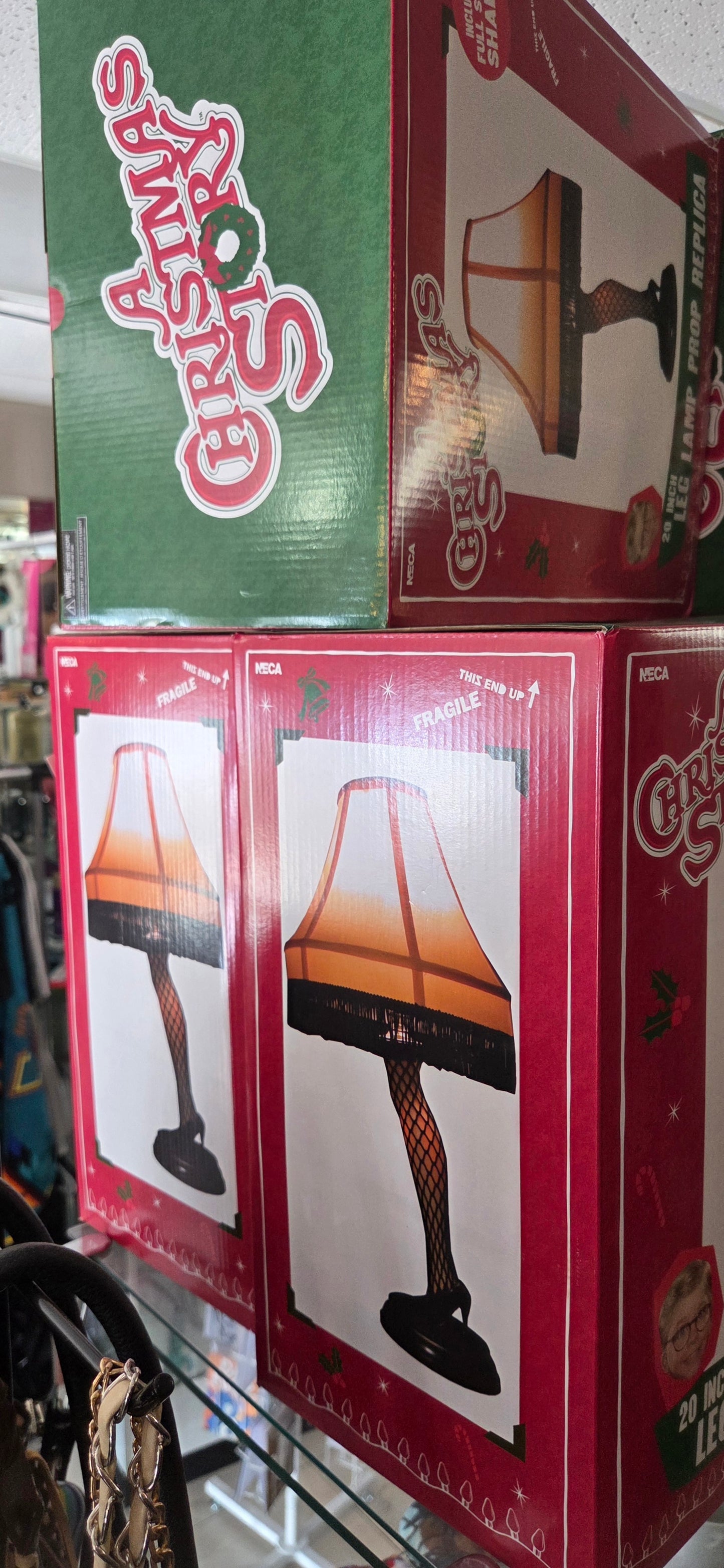 A Christmas Story Leg Lamp by NECA 20" replica