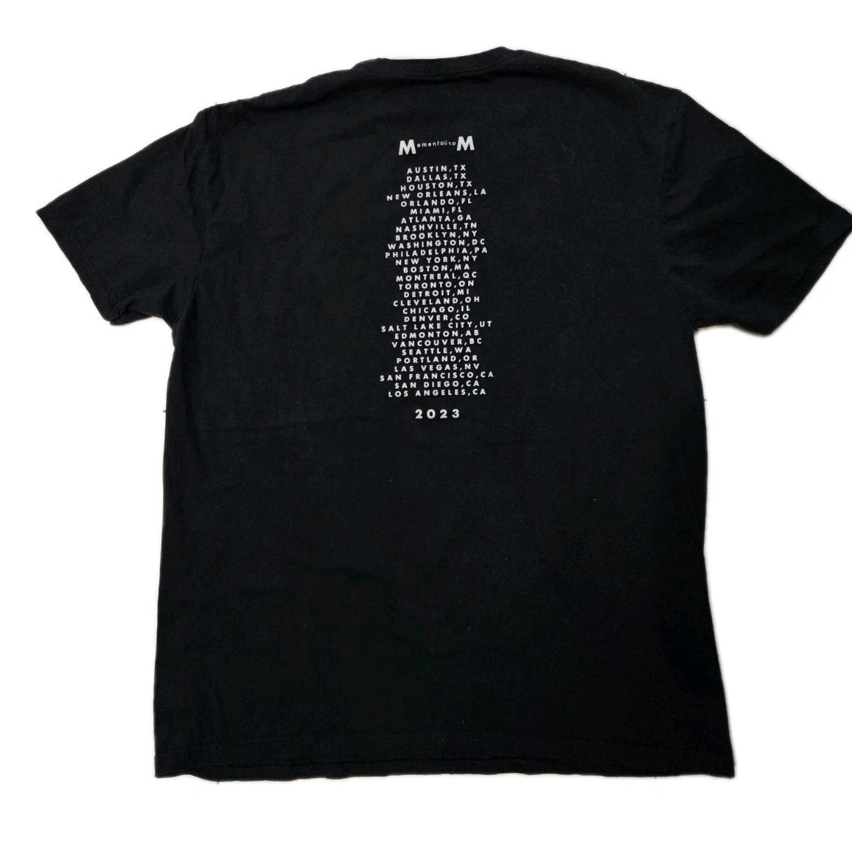 Depeche Mode 2023 Official Tour XL T-shirt