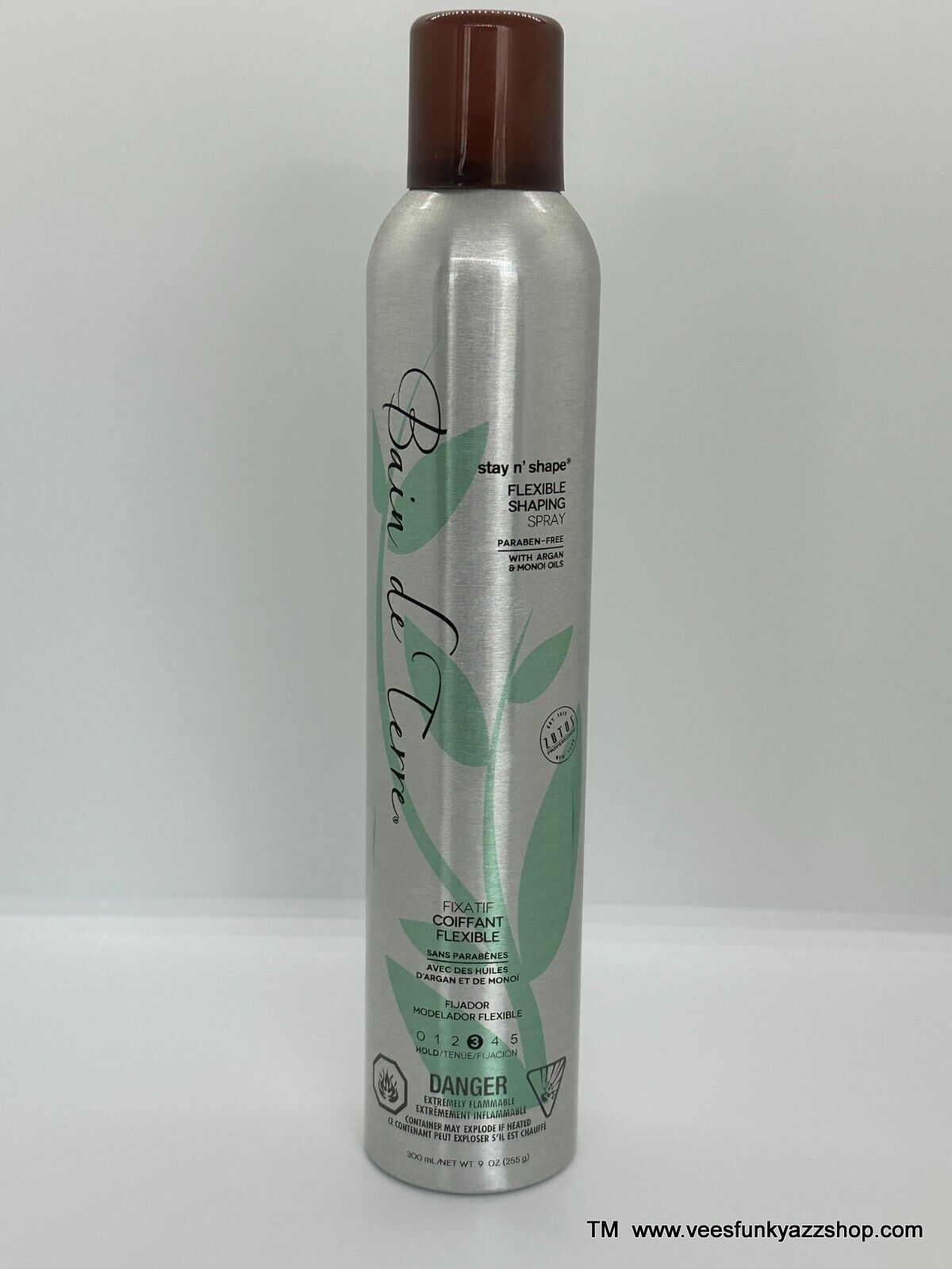 Bain De Terra   "Stay in Shape"   Flexible Hairspray 9oz